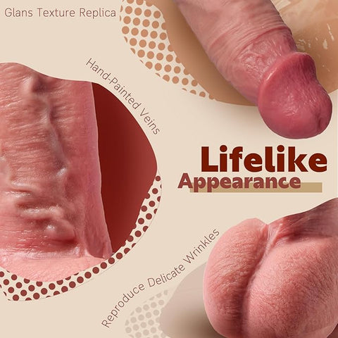 8 Inch Realistic – Lifelike Veins & Skin Texture